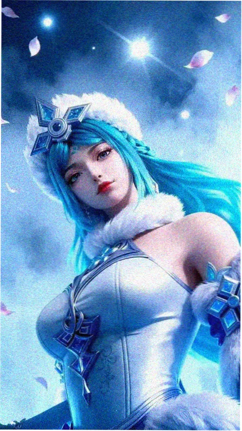 动漫美女花守绫音校园剧照